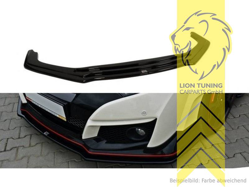 schwarz glänzend, ABS Kunststoff, Eintragungsfrei / mit ABE