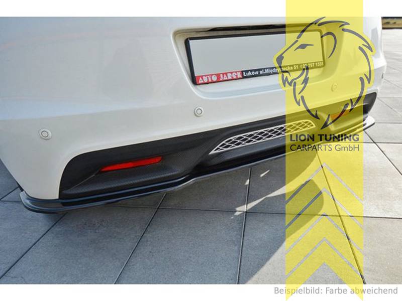 schwarz glänzend, ABS Kunststoff, Eintragungsfrei / mit ABE