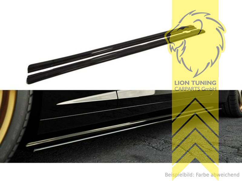 schwarz glänzend, ABS Kunststoff, Eintragungsfrei / mit ABE