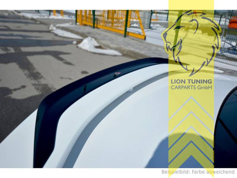 schwarz glänzend, ABS Kunststoff, Eintragungsfrei / mit ABE