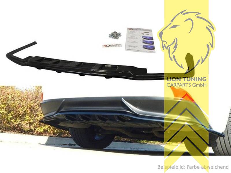 schwarz glänzend, ABS Kunststoff, Eintragungsfrei / mit ABE