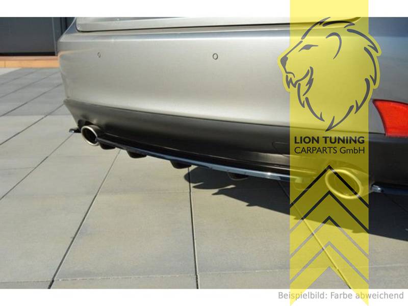 schwarz glänzend, ABS Kunststoff, Eintragungsfrei / mit ABE