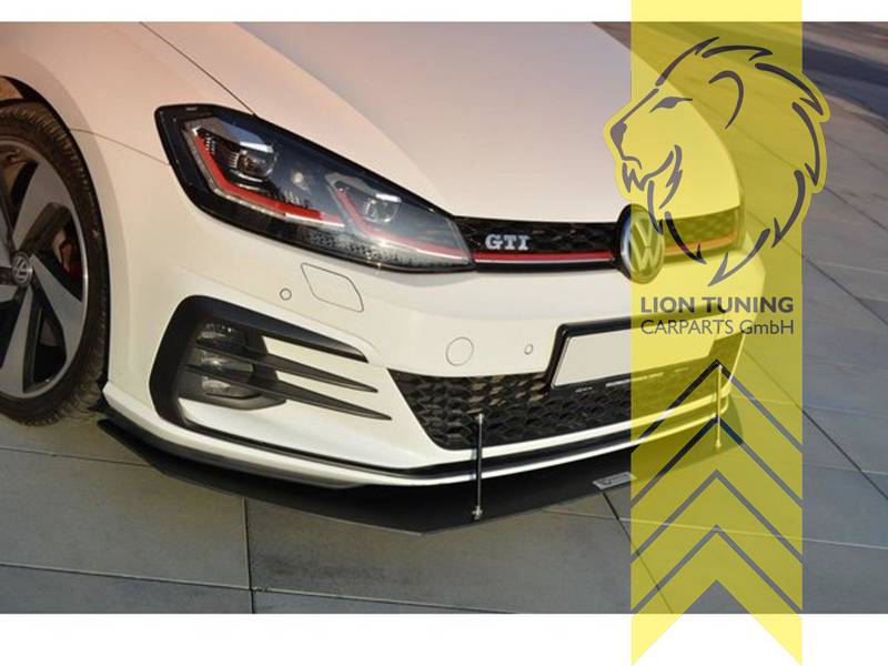 Liontuning - Tuningartikel für Ihr Auto  Lion Tuning Carparts GmbH Maxton  Racing Cup Spoilerlippe Spoilerschwert für VW Golf 7 GTI Facelift