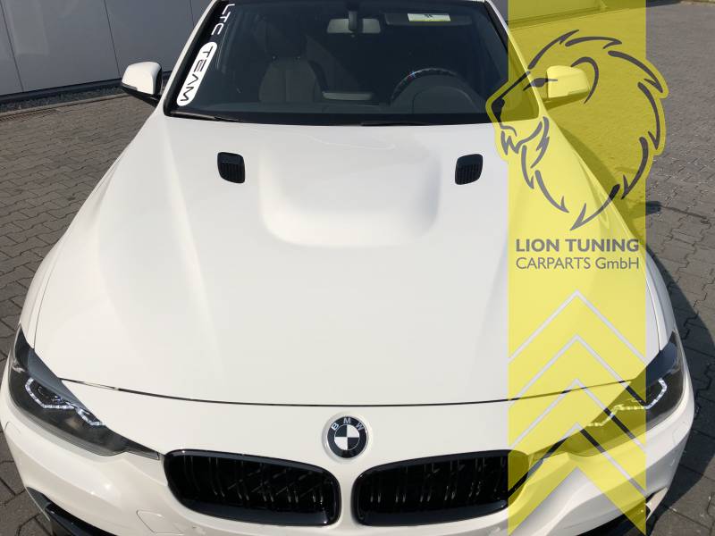 Liontuning - Tuningartikel für Ihr Auto  Lion Tuning Carparts GmbH Kennzeichenhalter  BMW F30 Limousine F31 Touring vorne
