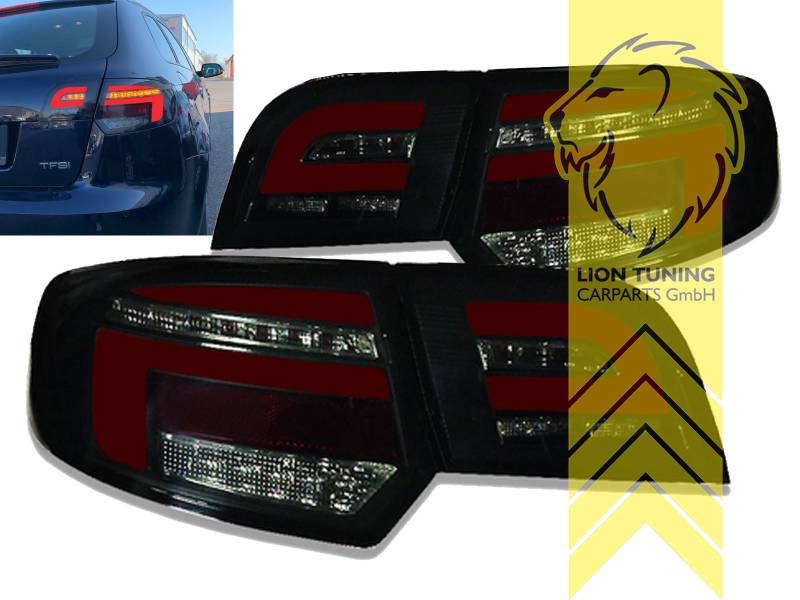 Liontuning - Tuningartikel für Ihr Auto  Lion Tuning Carparts GmbH LED Rückleuchten  Audi A3 8P schwarz