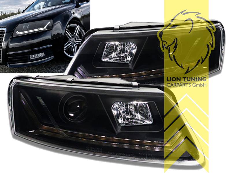 https://liontuning-carparts.de/bilder/artikel/big/1607433673-Scheinwerfer-echtes-LED-Tagfahrlicht-f%C3%BCr-Audi-A6-C6-4F-Limo-Avant-Facelift-schwarz-23289.jpg