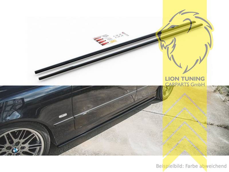 schwarz glänzend, ABS Kunststoff, Eintragungsfrei / mit ABE