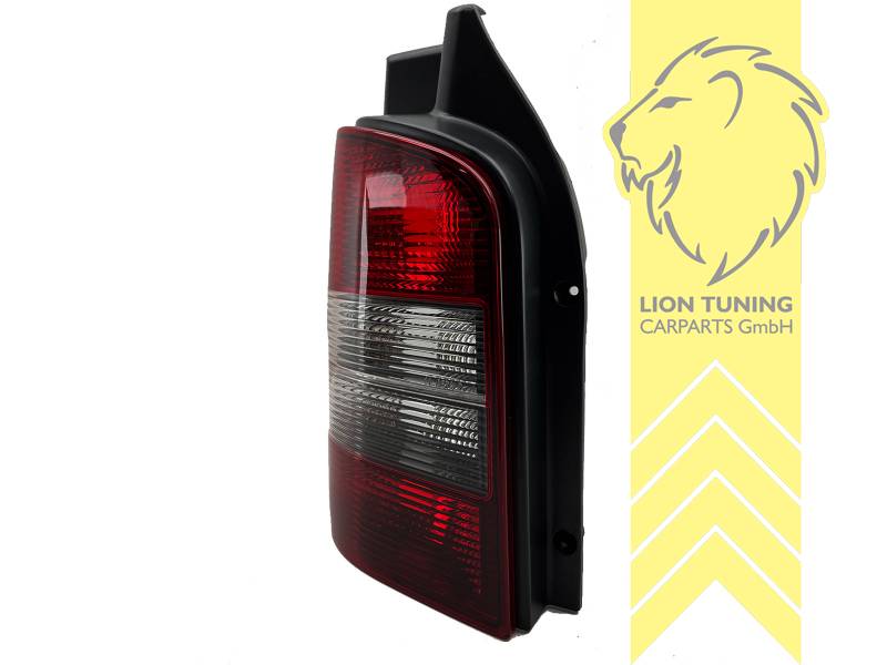Liontuning - Tuningartikel für Ihr Auto  Lion Tuning Carparts GmbH LED Rückleuchten  VW T5 Bus Multivan Caravelle Transporter rot weiss dynamischer Blinker
