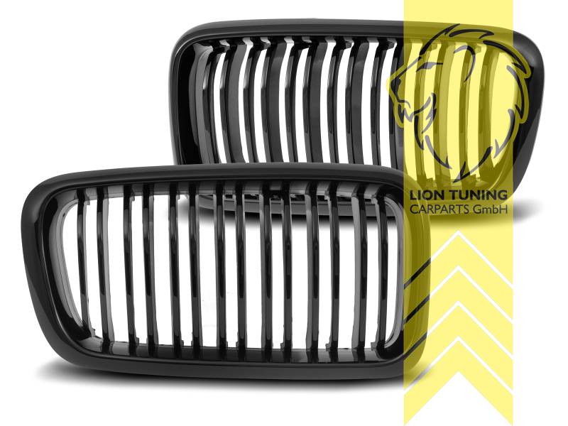 schwarz glänzend, ABS Kunststoff, Eintragungsfrei / als Ersatzteil verwendbar