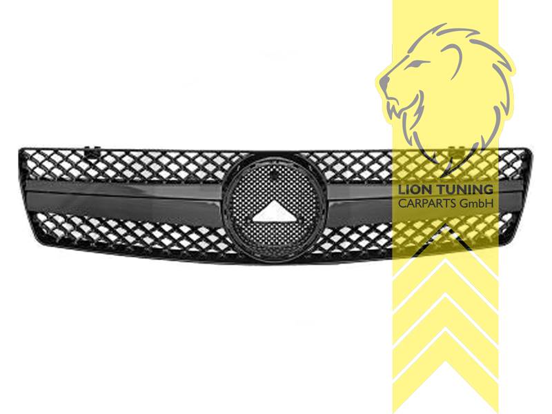 Original Mercedes Emblem wird übernommen, schwarz glänzend, ABS Kunststoff, Eintragungsfrei / als Ersatzteil verwendbar