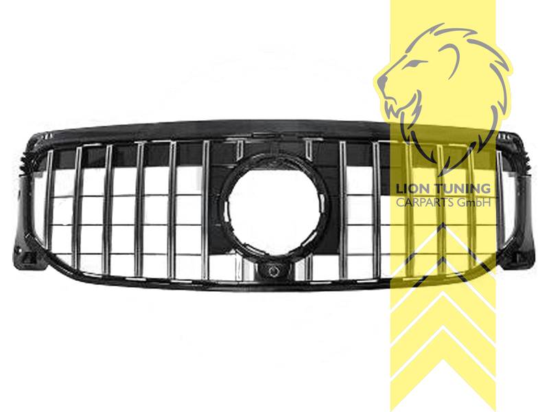 Original Mercedes Emblem wird übernommen, schwarz, chrom, ABS Kunststoff, Eintragungsfrei / als Ersatzteil verwendbar