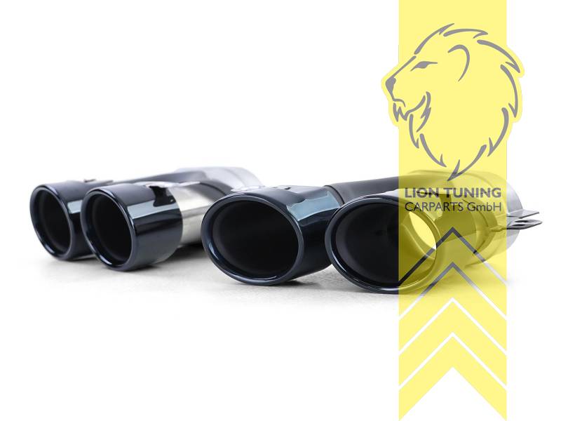 Liontuning - Tuningartikel für Ihr Auto  Lion Tuning Carparts GmbH  Edelstahl Endrohre Auspuff Blende Auspuffblenden für Mercedes Benz W213  E-Klasse
