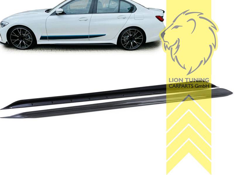 BMW M Performance Seitenschweller Aufkleber Set für BMW G20 M340i