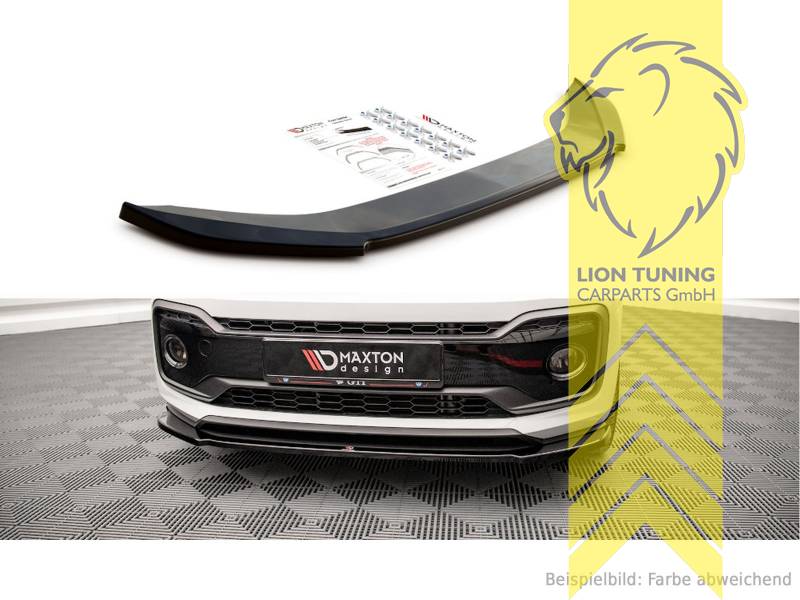 Liontuning - Tuningartikel für Ihr Auto  Lion Tuning Carparts GmbHMaxton  Front Ansatz passend für VW Golf 5 R32 Cupra schwarz matt