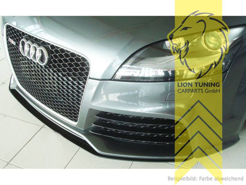 schwarz matt, ABS Kunststoff, schwarz - lackierfähig, Eintragungsfrei / mit ABE