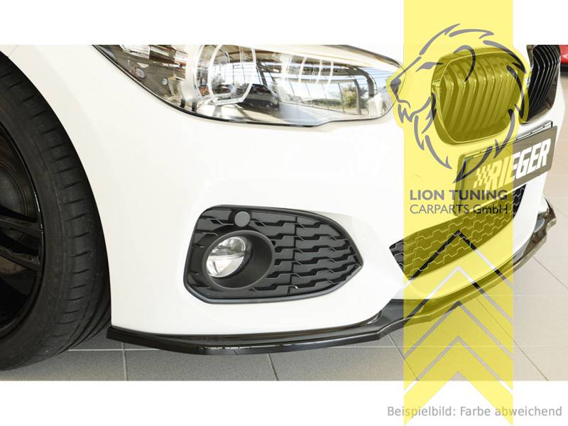 Rieger CUP Frontspoilerlippe Für BMW 1er F20/F21 – Sportlicher Cup-Spoiler Für M1 Facelift
