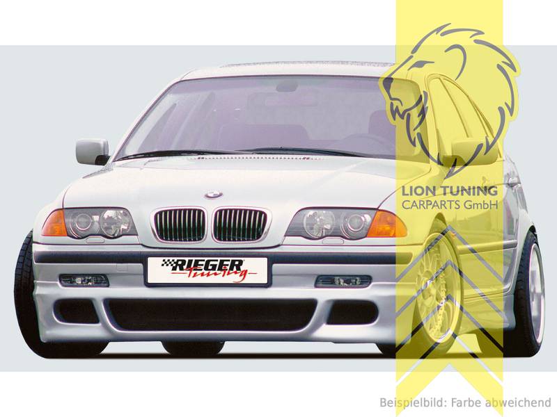 nicht passend für M-Paket Stoßstangen, ABS Kunststoff, schwarz - lackierfähig, Eintragungsfrei / mit ABE, Eintragungspflichtig / Teilegutachten liegt bei