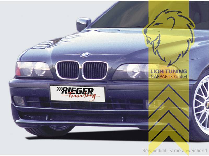 nur für Fahrzeuge mit eckigen Nebelscheinwerfern, nicht passend für M-Paket, ABS Kunststoff, schwarz - lackierfähig, Eintragungspflichtig / Teilegutachten liegt bei