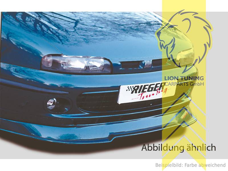 mit integriertem Spoilerschwert, nicht passend für HGT Modelle, ABS Kunststoff, schwarz - lackierfähig, Eintragungspflichtig / Teilegutachten liegt bei