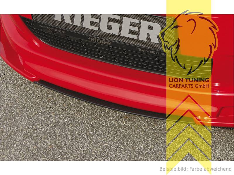 Liontuning - Tuningartikel für Ihr Auto  Lion Tuning Carparts GmbH Rieger  Frontspoiler Spoilerlippe Spoiler für Fiat Grande Punto Typ 199