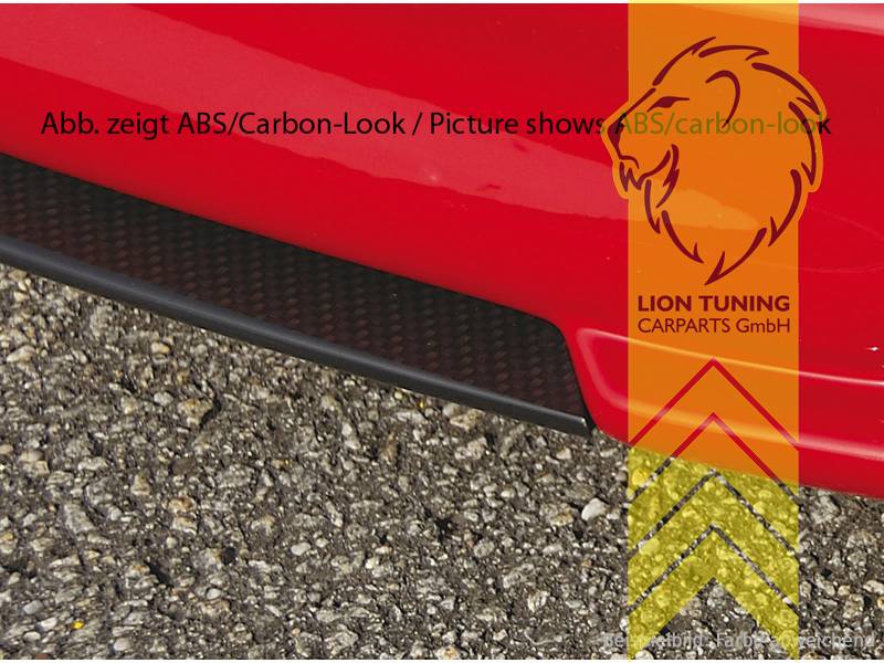 Liontuning - Tuningartikel für Ihr Auto  Lion Tuning Carparts GmbH Rieger  Frontspoiler Spoilerlippe Spoiler für Fiat Grande Punto Typ 199