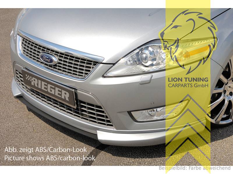 Liontuning - Tuningartikel für Ihr Auto  Lion Tuning Carparts GmbH Rieger  Frontspoiler Spoilerlippe Spoiler für Ford Mondeo BA7