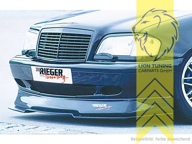 Die Lippe wird auf die originale Lippe geklebt, ABS Kunststoff, schwarz - lackierfähig, Eintragungspflichtig / Teilegutachten liegt bei