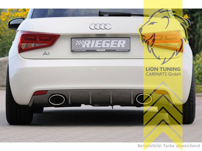 links und rechts für 140x90mm, carbon Optik, nicht passend für S-Line, ABS Kunststoff, Eintragungsfrei / mit ABE