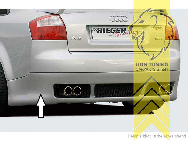 schwarz matt, nicht für Modelle mit Anhängerkupplung, ABS Kunststoff, schwarz - lackierfähig, Eintragungspflichtig / Teilegutachten liegt bei