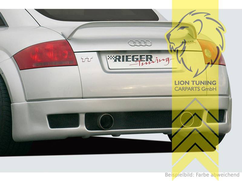 schwarz matt, ohne Aussparung für Endrohre, ABS Kunststoff, schwarz - lackierfähig, Eintragungsfrei / mit ABE