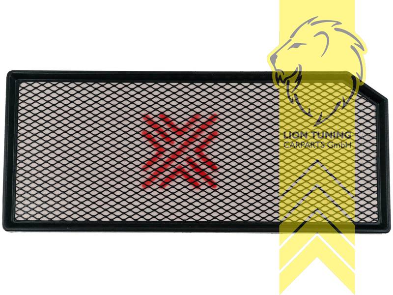 Länge: 402mm x Breite: 171mm, Rechteckig, Nur passend für Motorcode AXX / BWA, Pipercross, Eintragungsfrei / keine Eintragung nötig