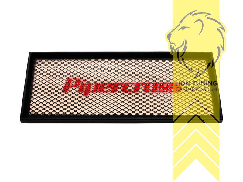 Länge: 355mm x Breite: 134mm, Es werden 2 Filter benötigt, Rechteckig, Pipercross, Eintragungsfrei / keine Eintragung nötig