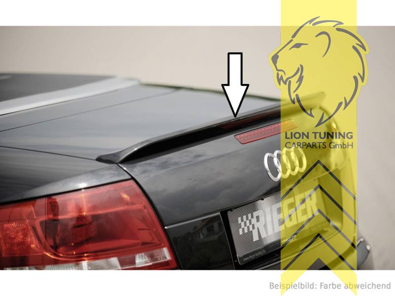 schwarz matt, ABS Kunststoff, schwarz - lackierfähig, Eintragungsfrei / mit ABE