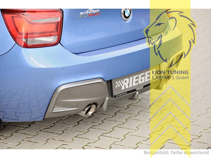Rieger Frontspoilerlippe BMW 1er F20/F21 inkl. CH-Gutachten