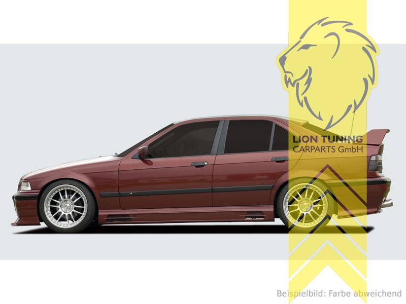 Liontuning - Tuningartikel für Ihr Auto  Lion Tuning Carparts GmbH Rieger  Hecklippe Spoiler Heckspoiler Kofferraum Lippe für BMW 3er E36 Limousine  Breitbau II
