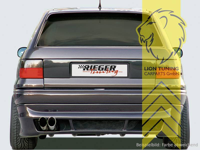 schwarz matt, 5-Türer, nicht passend für GSI, ABS Kunststoff, schwarz - lackierfähig, Eintragungsfrei / mit ABE