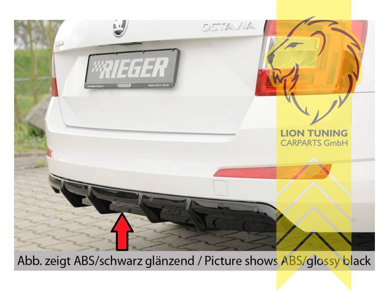 carbon Optik, ohne Aussparung für Endrohre, auch für Fahrzeuge mit Anhängerkupplung, ABS Kunststoff, für Fahrzeuge mit PDC, Eintragungsfrei / mit ABE