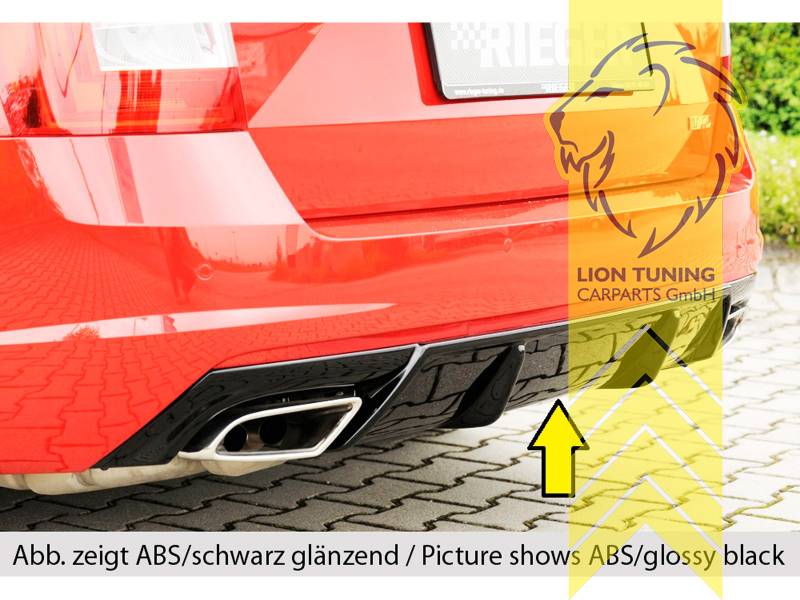 links und rechts, carbon Optik, für Fahrzeuge mit Anhängerkupplung, ABS Kunststoff, Eintragungsfrei / mit ABE