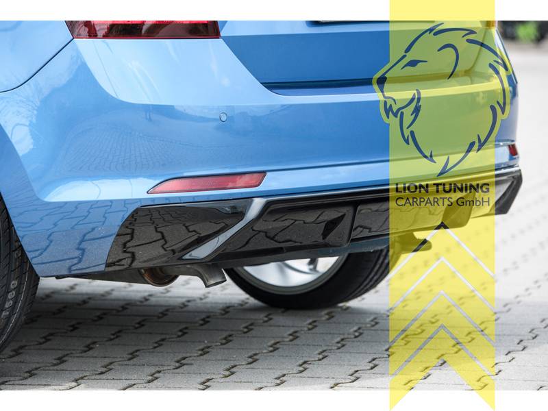 schwarz glänzend, für Fahrzeuge mit Anhängerkupplung, ABS Kunststoff, schwarz - lackierfähig, Eintragungsfrei / mit ABE