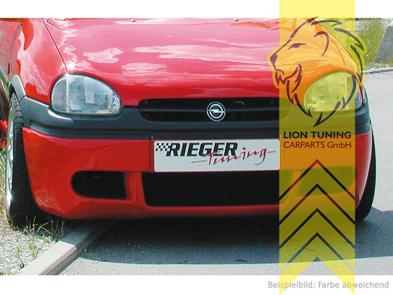 nicht passend für GSI, ABS Kunststoff, schwarz - lackierfähig, Eintragungspflichtig / Teilegutachten liegt bei