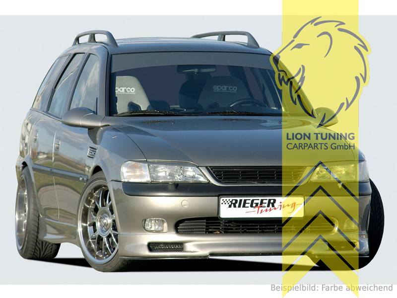 ABS Kunststoff, schwarz - lackierfähig, Eintragungspflichtig / Teilegutachten liegt bei