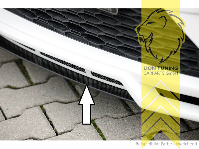 carbon Optik, nur passend für unsere Spoilerlippe Art.: 24143, ABS Kunststoff, Eintragungsfrei / mit ABE