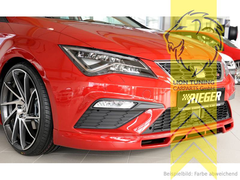 Tuningartikel für Ihr Auto  Lion Tuning Carparts GmbH Rieger Frontspoiler  Spoilerlippe Spoiler für Seat Leon Cupra 5F - Liontuning