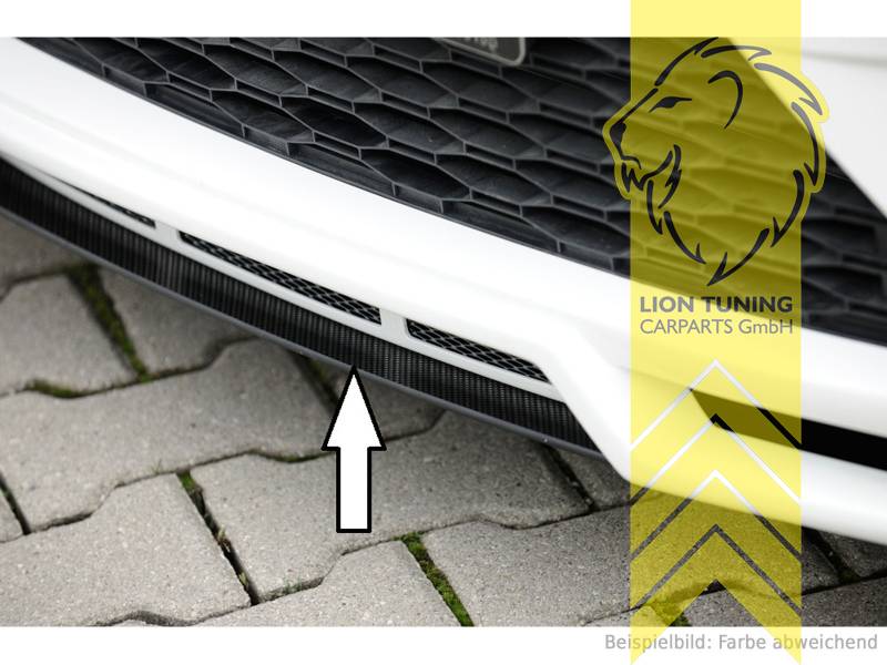 carbon Optik, nur passend für unsere Spoilerlippe Art.: 24147, ABS Kunststoff, Eintragungsfrei / mit ABE