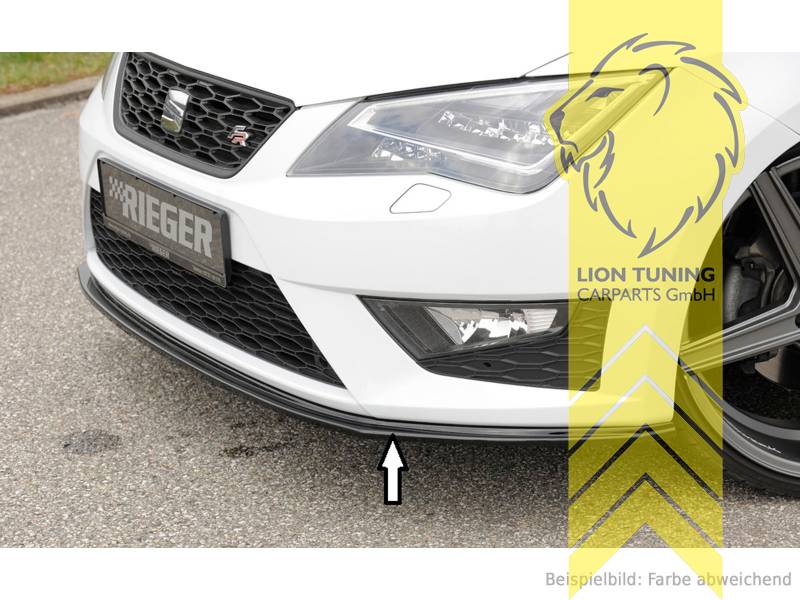 schwarz glänzend, nur passend für Cupra und Sport Stoßstange, ABS Kunststoff, Eintragungsfrei / mit ABE