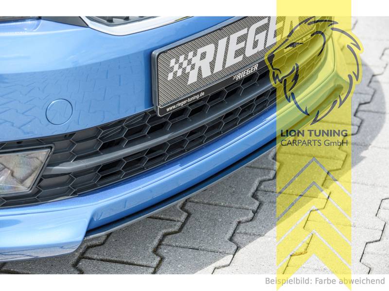 schwarz matt, nur passend für unsere Spoilerlippe Art.: 24167, ABS Kunststoff, schwarz - lackierfähig, Eintragungsfrei / mit ABE