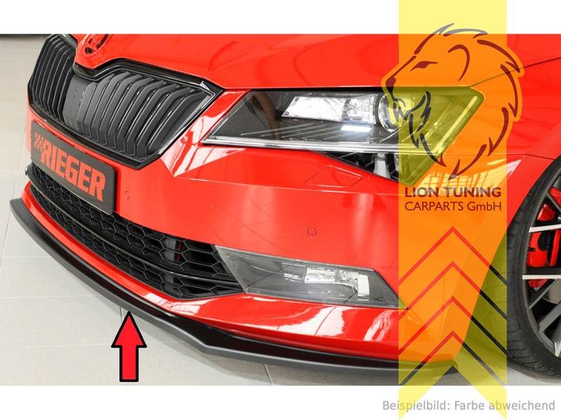 schwarz matt, ABS Kunststoff, schwarz - lackierfähig, Eintragungsfrei / mit ABE