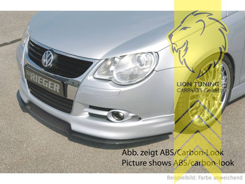 schwarz matt, nur passend für unsere Spoilerlippe Art.: 24179, ABS Kunststoff, schwarz - lackierfähig, Eintragungsfrei / mit ABE