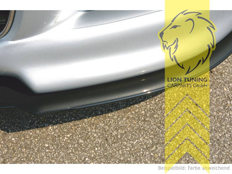 carbon Optik, nur passend für unsere Spoilerlippe Art.: 24179, ABS Kunststoff, Eintragungsfrei / mit ABE