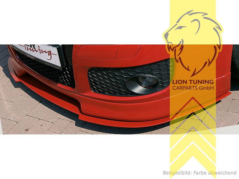 schwarz matt, nur passend für unsere Spoilerlippe Art.: 24218, ABS Kunststoff, schwarz - lackierfähig, Eintragungsfrei / mit ABE